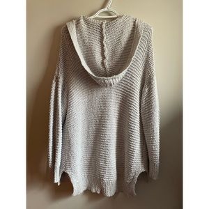 Hooded knit Aerie cardigan